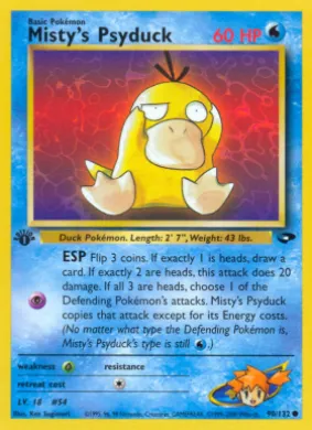 Misty's Psyduck (G2 90) Gym Challenge