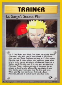 Lt. Surge's Secret Plan (G2 107) Gym Challenge