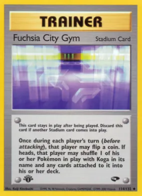 Fuchsia City Gym (GC 114) Gym Challenge
