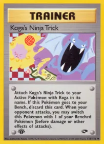 Koga's Ninja Trick (G2 115) Gym Challenge