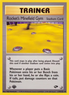 Rocket's Minefield Gym (GC 119) Gym Challenge