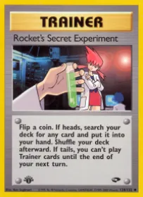 Rocket's Secret Experiment (G2 120) Gym Challenge