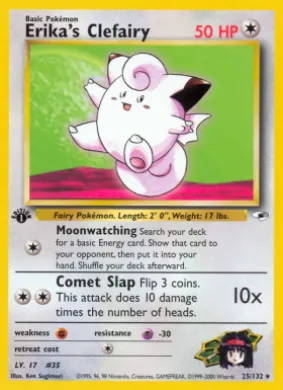 Erika's Clefairy (G1 25) Gym Heroes