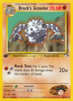 Brock's Graveler (GH 40) Gym Heroes
