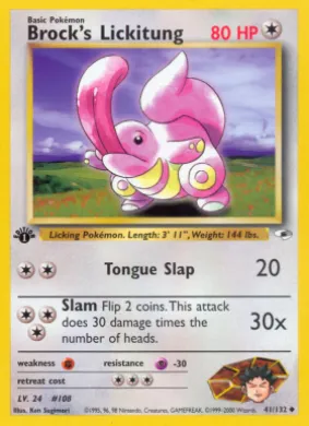 Brock's Lickitung (GH 41) Gym Heroes