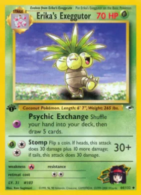 Erika's Exeggutor (GH 44) Gym Heroes