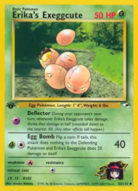 Erika's Exeggcute (GH 43) Gym Heroes