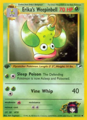 Erika's Weepinbell (GH 49) Gym Heroes