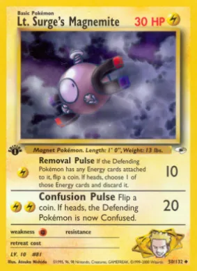 Lt. Surge's Magnemite (GH 50) Gym Heroes