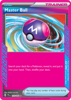 Master Ball (TEF 153) Temporal Forces