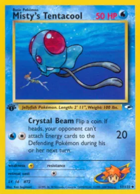 Misty's Tentacool (GH 57) Gym Heroes