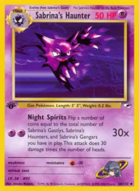 Sabrina's Haunter (GH 58) Gym Heroes