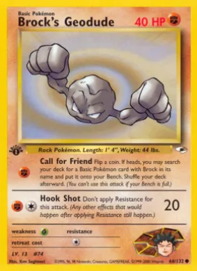 Brock's Geodude (GH 66) Gym Heroes