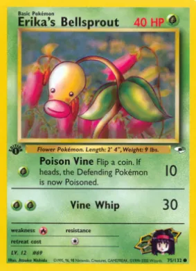Erika's Bellsprout (GH 75) Gym Heroes