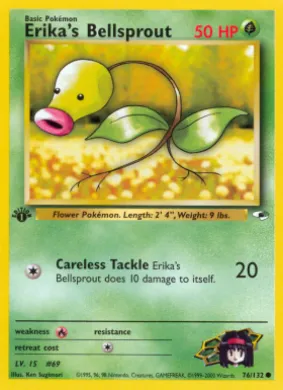 Erika's Bellsprout (GH 76) Gym Heroes
