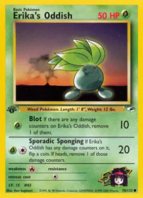 Erika's Oddish (GH 78) Gym Heroes