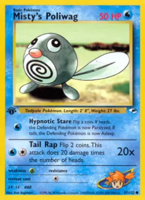 Misty's Poliwag (GH 87) Gym Heroes
