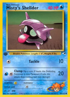 Misty's Shellder (GH 89) Gym Heroes