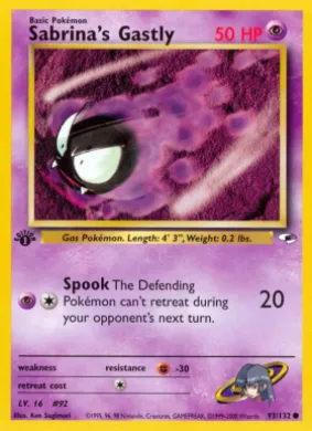 Sabrina's Gastly (GH 93) Gym Heroes