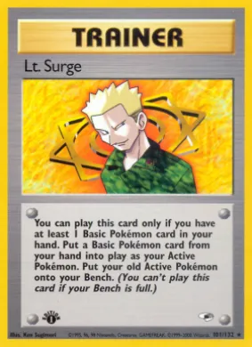 Lt. Surge (GH 101) Gym Heroes