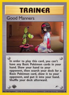 Good Manners (G1 111) Gym Heroes