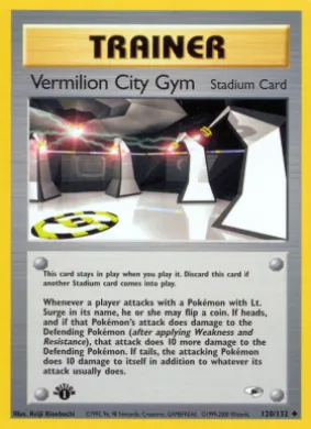 Vermilion City Gym (GH 120) Gym Heroes