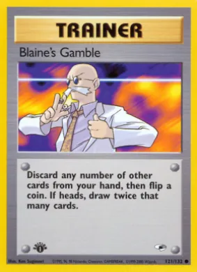 Blaine's Gamble (GH 121) Gym Heroes