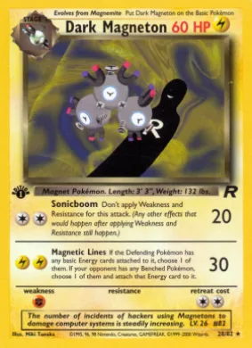 Dark Magneton (TR 28) Team Rocket