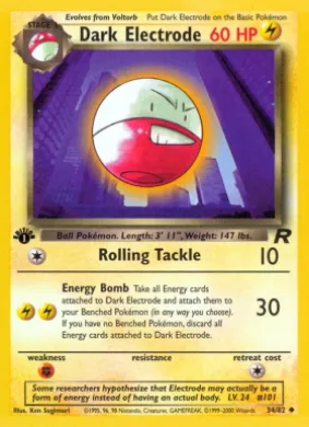 Dark Electrode (TR 34) Team Rocket