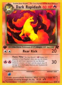 Dark Rapidash (TR 44) Team Rocket