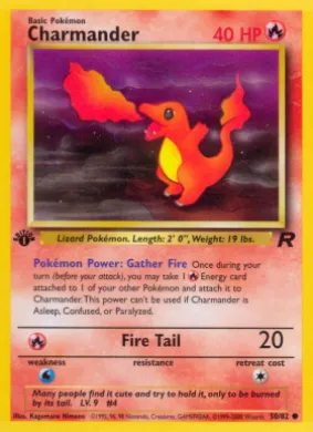 Charmander (TR 50) Team Rocket