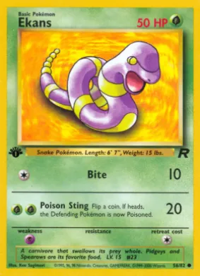 Ekans (TR 56) Team Rocket
