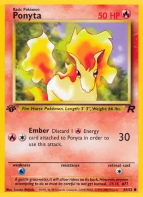 Ponyta (TR 64) Team Rocket