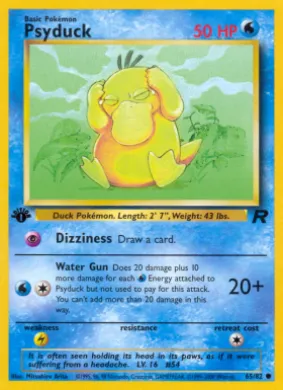 Psyduck (TR 65) Team Rocket