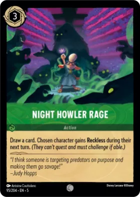 Night Howler Rage (5SSK 95) Shimmering Skies