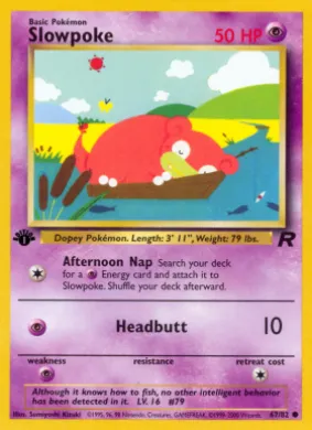 Slowpoke (TR 67) Team Rocket