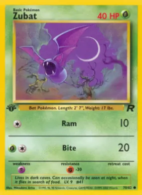 Zubat (TR 70) Team Rocket