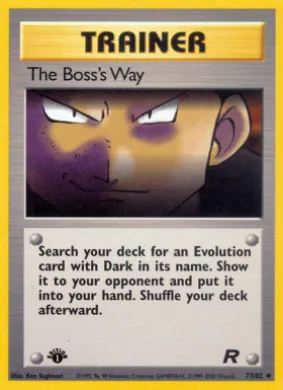 The Boss's Way (TR 73) Team Rocket