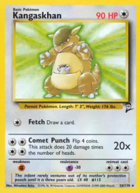 Kangaskhan (B2 26) Base Set 2