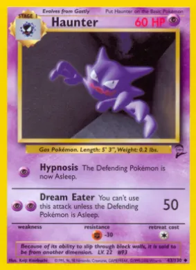 Haunter (B2 43) Base Set 2