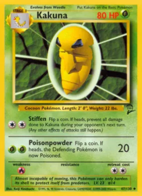 Kakuna (B2 47) Base Set 2