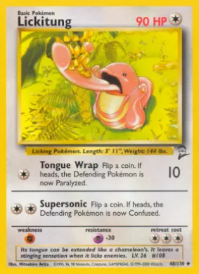 Lickitung (B2 48) Base Set 2