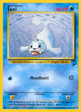 Seel (B2 61) Base Set 2