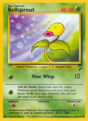 Bellsprout (B2 66) Base Set 2