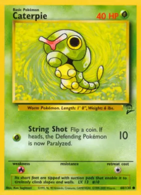 Caterpie (B2 68) Base Set 2