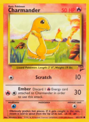 Charmander (B2 69) Base Set 2