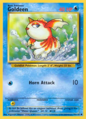 Goldeen (B2 76) Base Set 2
