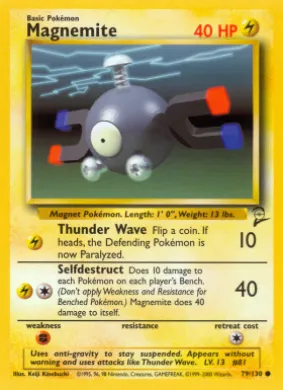 Magnemite (B2 79) Base Set 2