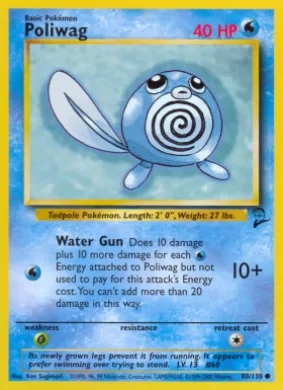Poliwag (B2 88) Base Set 2