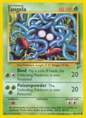 Tangela (B2 96) Base Set 2